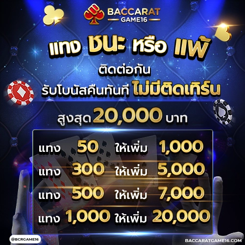 แทงชนะหรือแพ้ติดต่อกัน